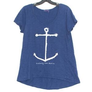 Fresh Produce Top Anchor Graphic Blue Nautical Coastal Beach Resort Vacation S
